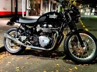 Motorcycle Triumph Thruxton