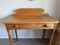 Small wooden desk