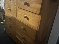 Chest of drawers, corner sofa - breaks into 3