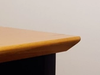 Desk, Small Filing Cabinet