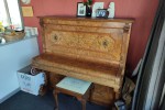 Upright grand piano