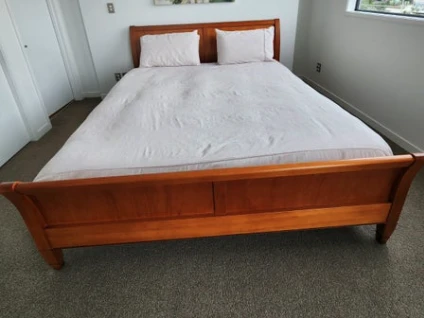 King bed frame