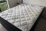 Queen bed , base & mattress