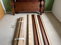 Queen bed frame