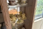 Glass china display cabinet