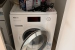 Queen bed, king single bed (2), fridge, washing machine, dryer, tv and...