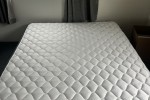 Queen Bed Mattress and Wooden Base