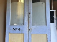 French doors without frame