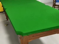 Dismantled pool table