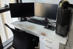 Double Bed, Couch, Office Desk, Tv Stand, Moving Box, Office Chair, Co...