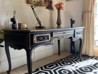 A Louis Xv Styled Hardwood Desk
