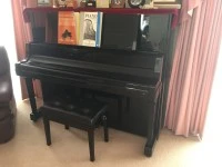 Kawai Upright Piano Black