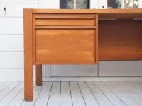 $1 reserve Mid Century rimu desk