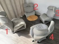 4 x Armchairs