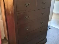 Large Teak Scotch chest