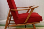 Small wooden chair Height top of backrest: ~70–78 cm Seat height from ...