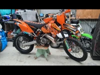 Motorcycle Ktm Exc 300