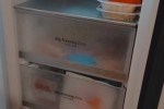 Lg 324 l vertical freezer matt black.
