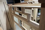 Queen size Wooden headboard