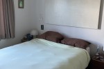 Queen mattress, Queen bed base broken down, Painting, Mountain bike