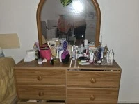 1 king bed matress, 1  washing machine, 1 dryer, 1 coffe table, around...