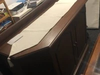 Arm chair, Arm chair, Side board
