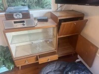 Queen bed and mattress, Queen bed and mattress, Fridge, Washing machin...