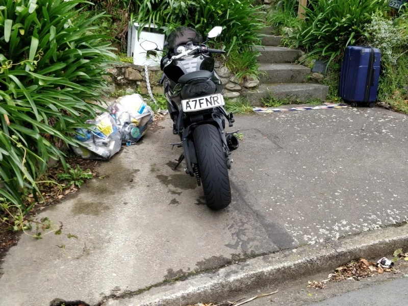 Motorcycle Kawasaki Zx6r
