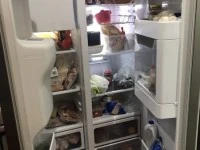 Samsung SRS580DHLS 580L Side By Side Fridge