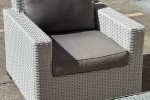 STANDOUT FREEDOM FURNITURE RATTAN & ALUMINIUM OUTDOOR LOUNGE SETTING, ...
