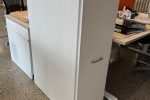 Desk and filling cabinet