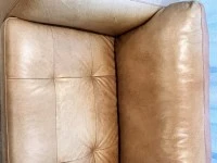 LUCA HENDRIX LEATHER 3 SEATER SOFA from Farmers