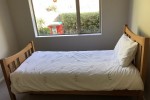 2 x single beds with mattresses