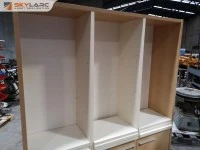 Large Office Bookshelf Cabinet Unit