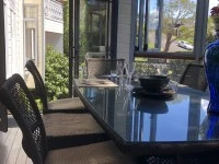 Large Outdoor table and chairs