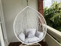 Queen Bed frame and mattress, Cabinet, Egg chair, Outdoor swing, Doubl...