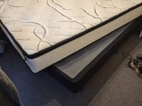 Queen bed mattress, Queen bed base