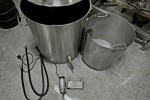 Beer brewing setup 180l. In box