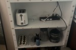 40inch tv, 10 boxes with househould and kitchen items, Light Bean bag,...