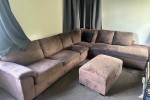 L-shaped couch