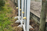 Wooden Horse jumps x4 - about 1.5 m long and 10 cm wide and base 40 cm...