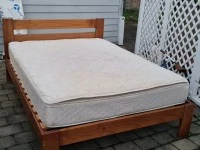 Queen bed and matress