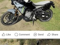 Motorcycle cfmoto mt450