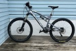 Small Kona Kitsune Full Suspension Mountain Bike