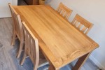 4 seater dining table and chairs, Buffet, TV unit