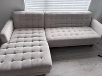 L shaped 3 seater couch