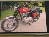 Motorcycle Indian Trailblazer
