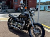 Motorcycle Triumph Bonneville America