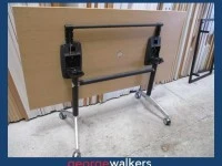 Fliptop meeting table 1600w x 800d x 710h mm - tabletop flips to flat