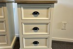 2x Avalon 3 Drawer Bedside Table